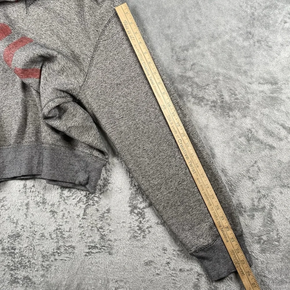 Vintage Polo Ralph Lauren Hoodie Mens Size M Grey 67th RL‎ Military Afterhood